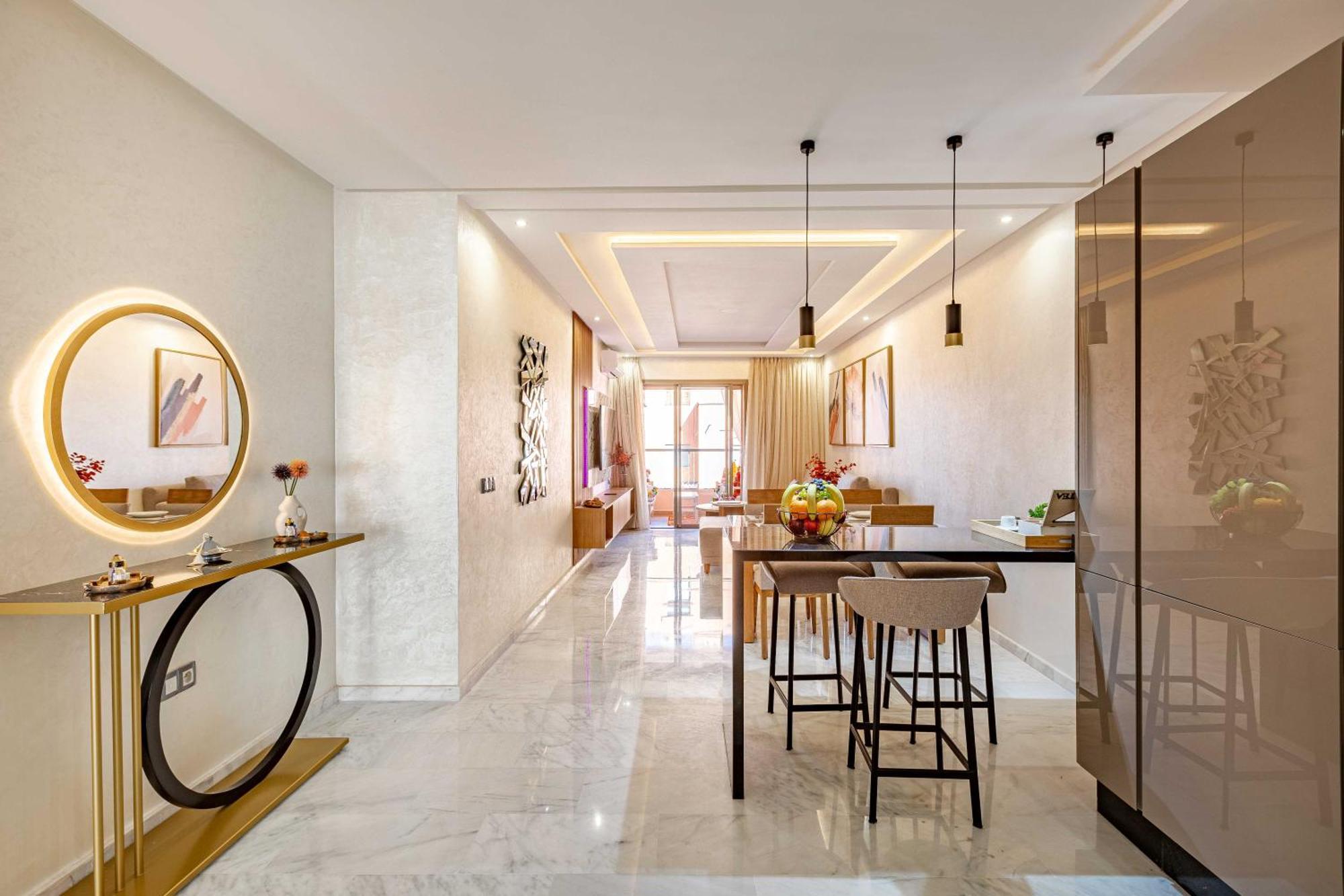 Magnifique Appartement Unique Et Central! Marrakesh Exterior foto