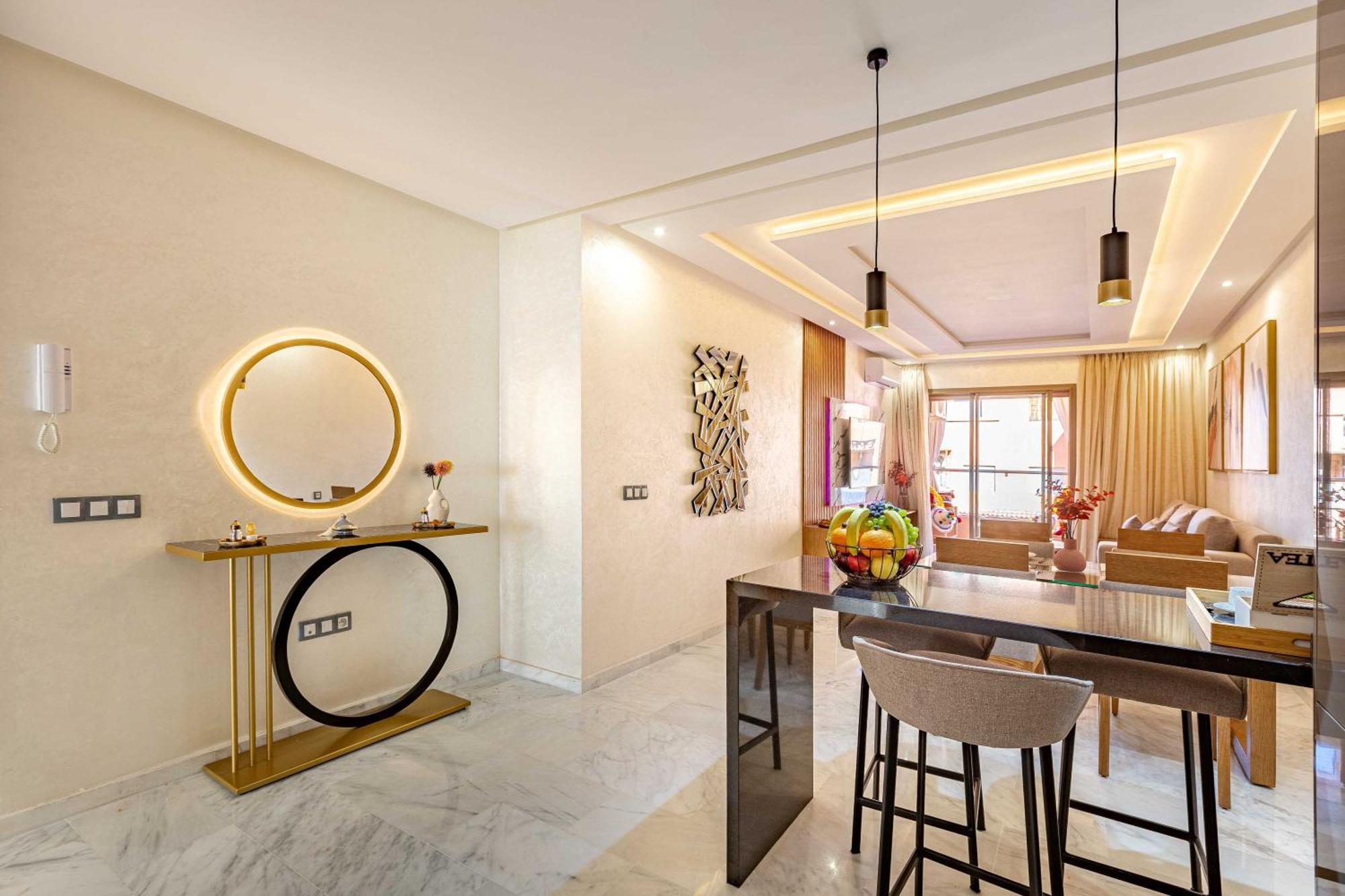 Magnifique Appartement Unique Et Central! Marrakesh Exterior foto