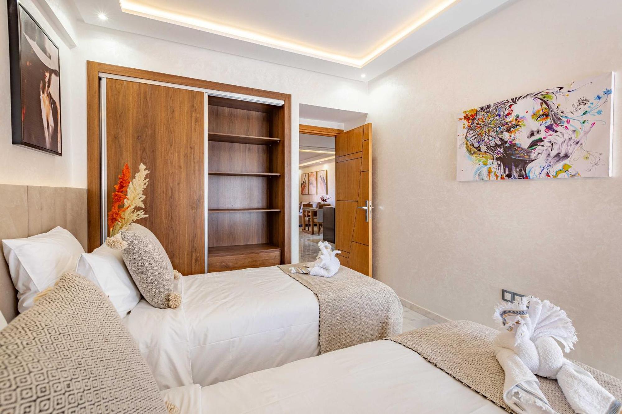 Magnifique Appartement Unique Et Central! Marrakesh Exterior foto