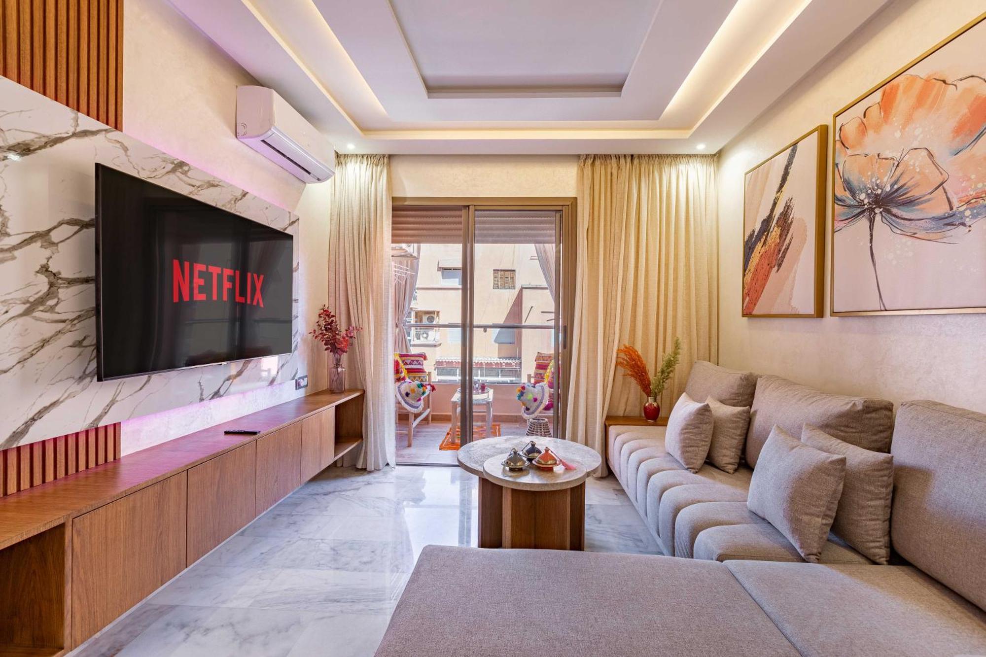 Magnifique Appartement Unique Et Central! Marrakesh Exterior foto